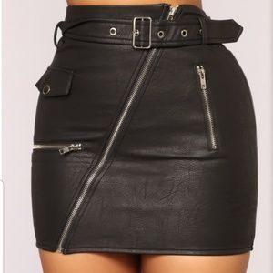 She Is A Rider Moto Mini Skirt Fashion Nova